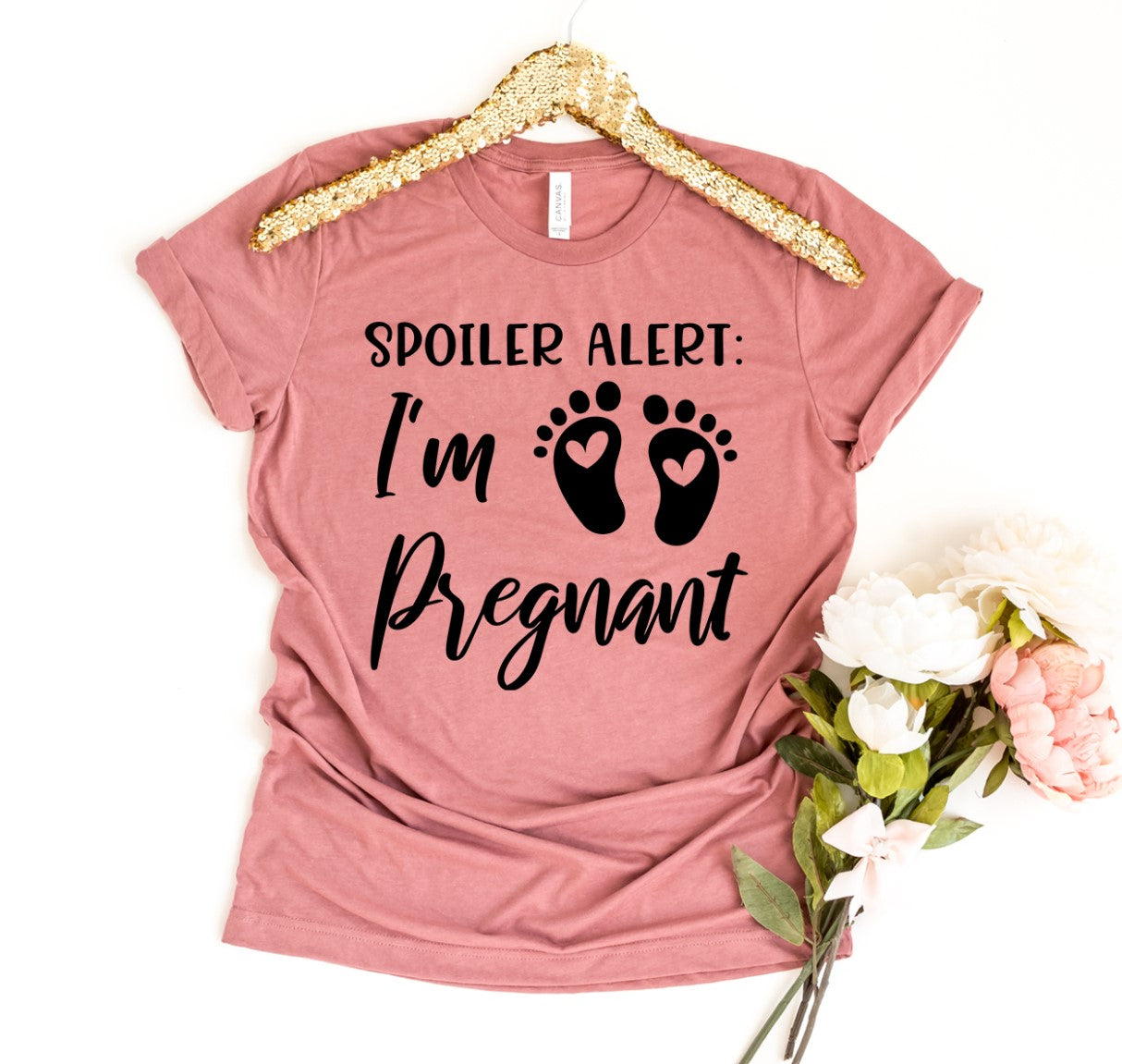 Spoiler Alert I'm Pregnant T-shirt