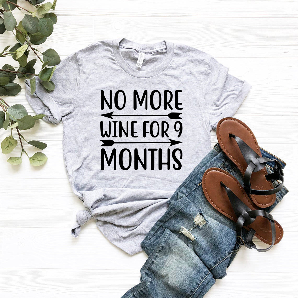 No More Wine For 9 Months Shirt